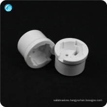 durable alumina ceramic wall socket ceramic cover 95 al2o3 white